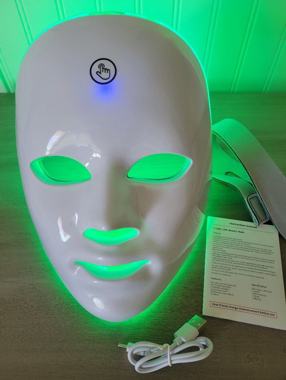 Beauty Mask Facial Mask - White - Picture 4 of 6
